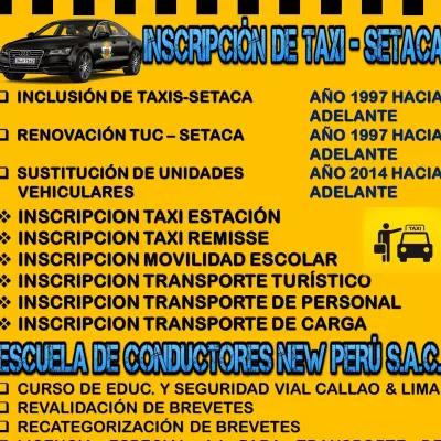 Escuela de Conductores New Perú