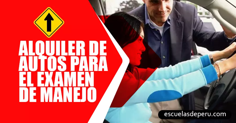 Alquiler de Autos para dar el examen de manejo
