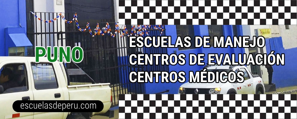 Escuelas de manejo en  Puno
