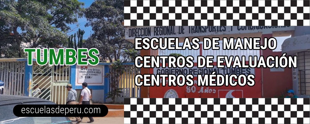 Escuelas de manejo en Tumbes
